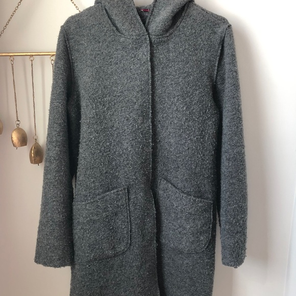 Ladies Wool Blend Long Coat - Picture 1 of 2